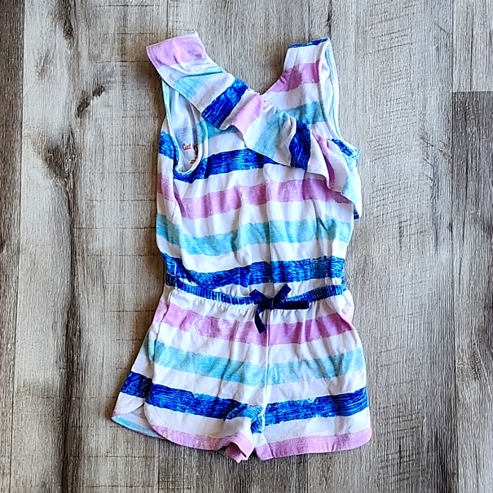 Cat & Jack - girls 2t - striped romper